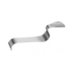 Bishop Lip and Cheek Retractor Stainless Steel, 13.5 cm - 5 1/4" Blade Width 27 mm